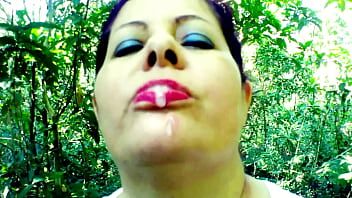 Play Having sex in the woods, cumming in the ass and drinking porra