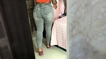 Play SPYING ON MY HOT STEPMOM WHILE GETTING UNDRESSED (DRESSING, BRUNETE, BIG ASS, THONG)
