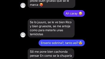 MESSENGER CHAT WITH MY NIECE I FUCK HER DELICIOUS