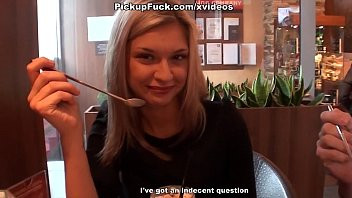Play Blonde in stockings fucked in the toilet