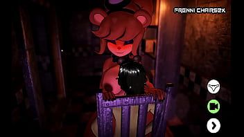 Play Fap Nights At Frenni's Night Club [ Hentai Game PornPlay ] Ep.14 femdom chair sex with the bear mask