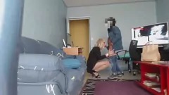 Play Big-titted Blonde Milf Sucks and Swallows Delivery Guy