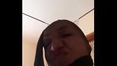 Play Stockings on my face: Pig nose fetish fun with nylon encasement