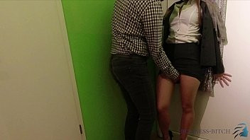 Play Woman in business look quick fuck before work-business-bitch