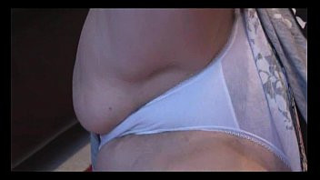 Play Attractive busty granny with hairy pussy in teasy workout