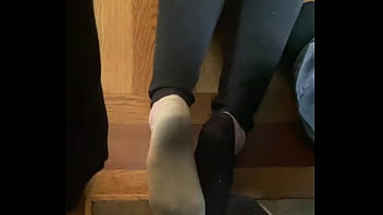 Candid College Socks and converse