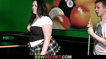 Play Guy doggystyles huge lady and his wife comes in