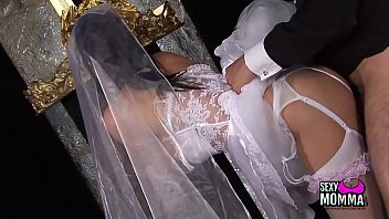 Play Horny bride gets a hard fuck