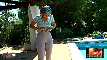 Play French Milf Julia Gomez in pantyhose, pissing, sucking, teasing and fucking