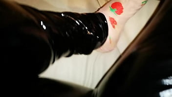 Play Shein Shiny Latex Leather Pvc Vinyl Rubber Pants Leggings