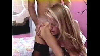 Play Blonde in stockings hardcore