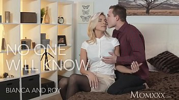 Play MOM Blonde office boss is glad she cheated on husband with office j.