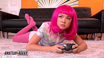 Play Amateur Boxxx - Gamer Girl Lulu Chu f. Orgasm By Step-Bro