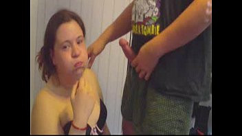 Play Ugly bitch pissed on, panties shoved up her cunt, shame fuck by a piece of s.