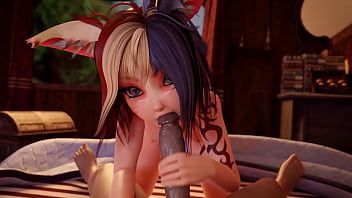 A night with a cute fox girl